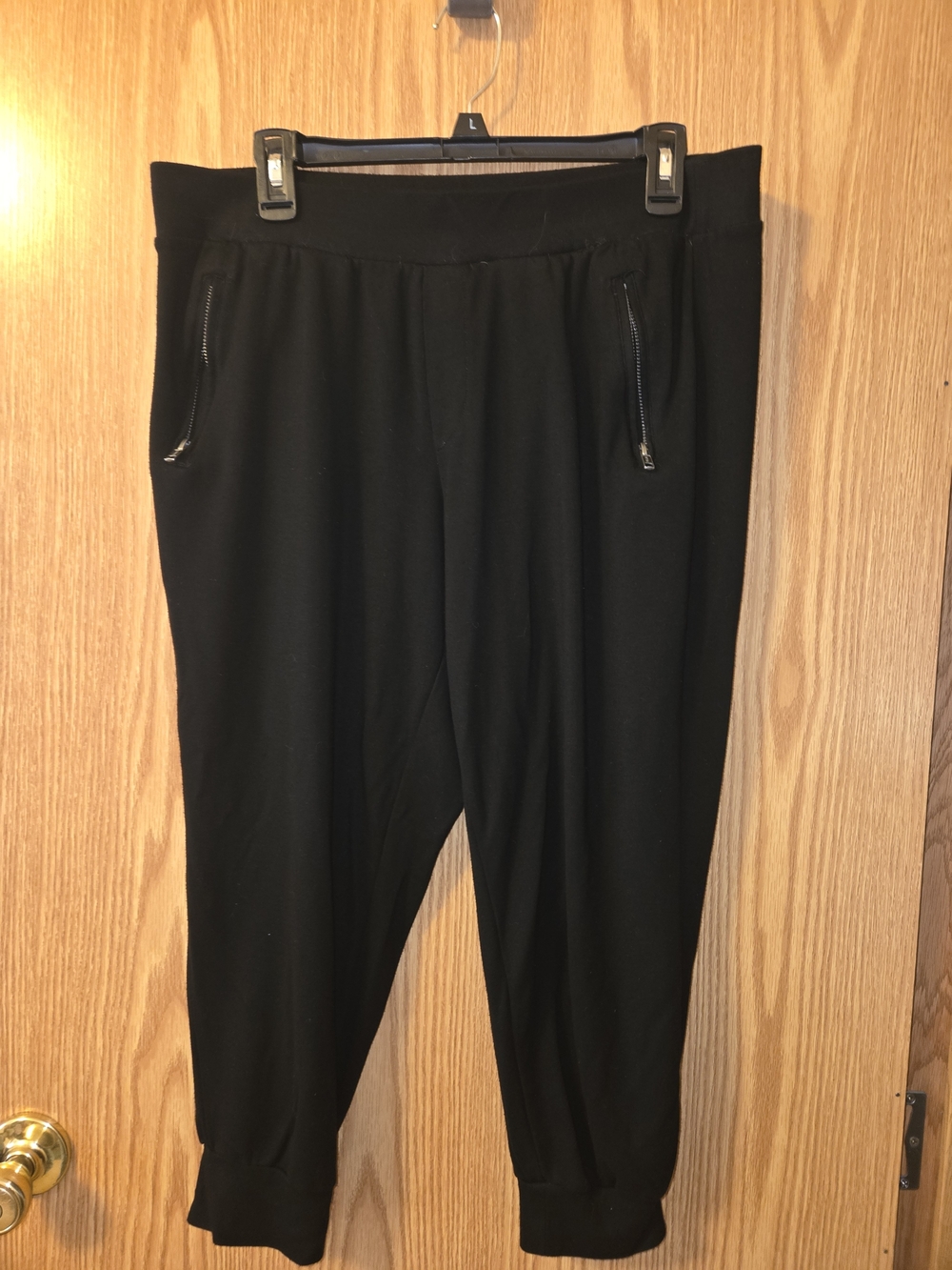 torrid Black Pull-On Waistband Joggers